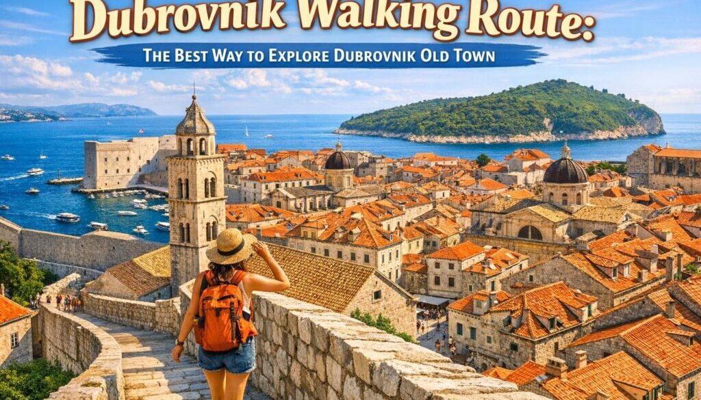 Dubrovnik walking route