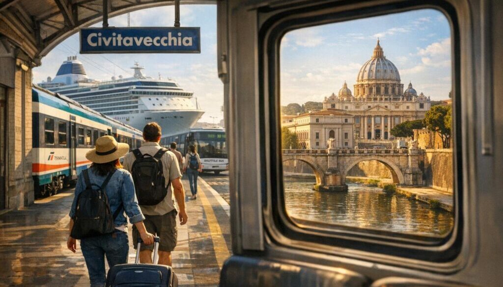 Civitavecchia to Rome